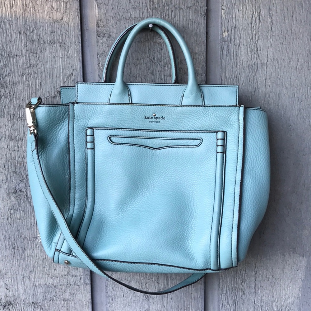 Kate Spade leather tote EUC - Picture 2 of 5